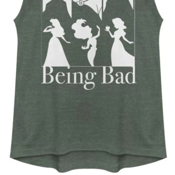 JUNIORS' DISNEY PRINCESS & VILLAIN TRIO MUSCLE TANK - Picture 3 of 3